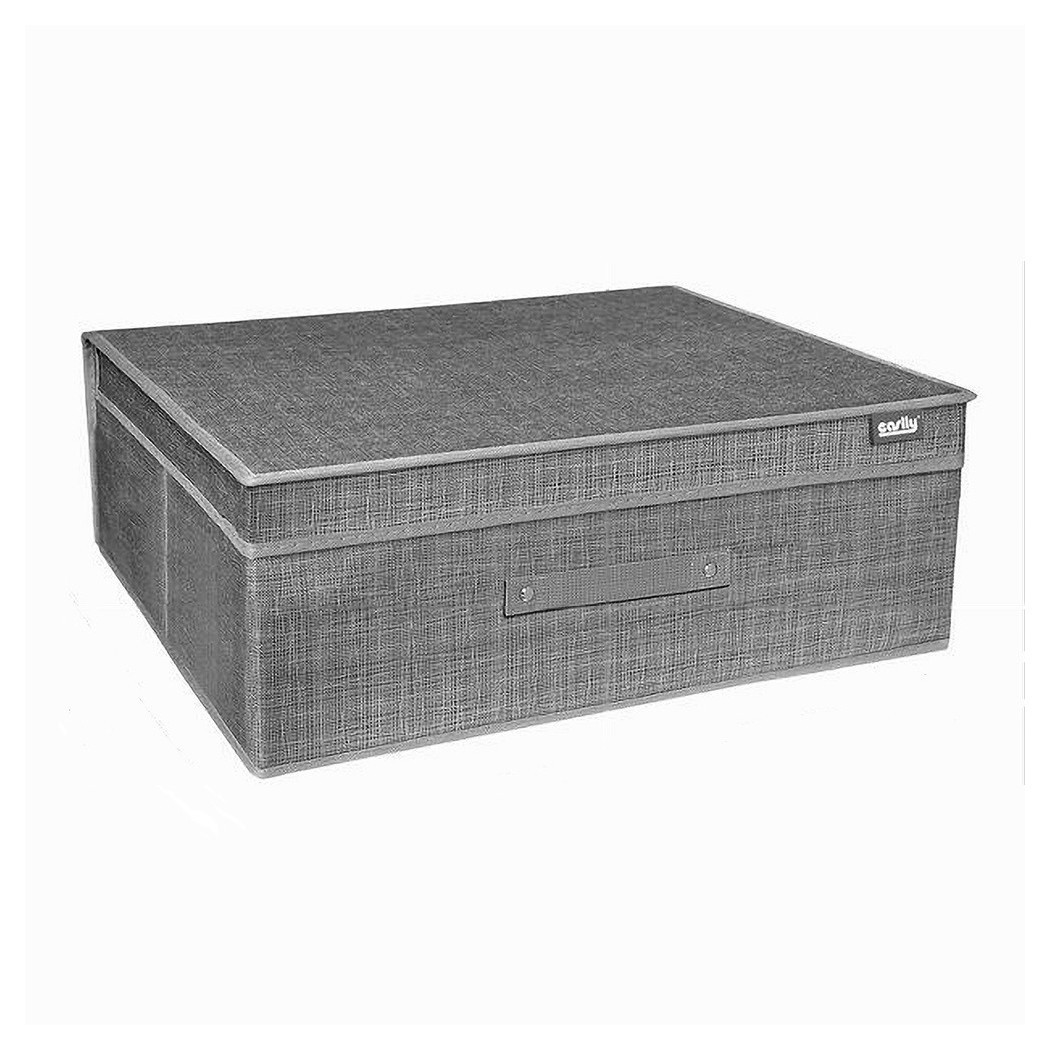 BOX SCATOLA SALVASPAZIO PORTATUTTO CONTENITORE ORGANIZER 70 X 40 X 20 CM 69697