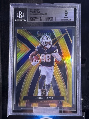 CeeDee Lamb [2020 XRC Prizm Redemption Gold] #313 2019 Panini Select card
