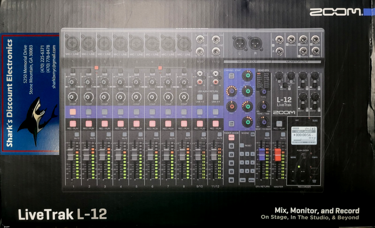 DJ機材 Zoom LiveTrak L-12 LiveTrak L-12 | Buy Now | ZOOM