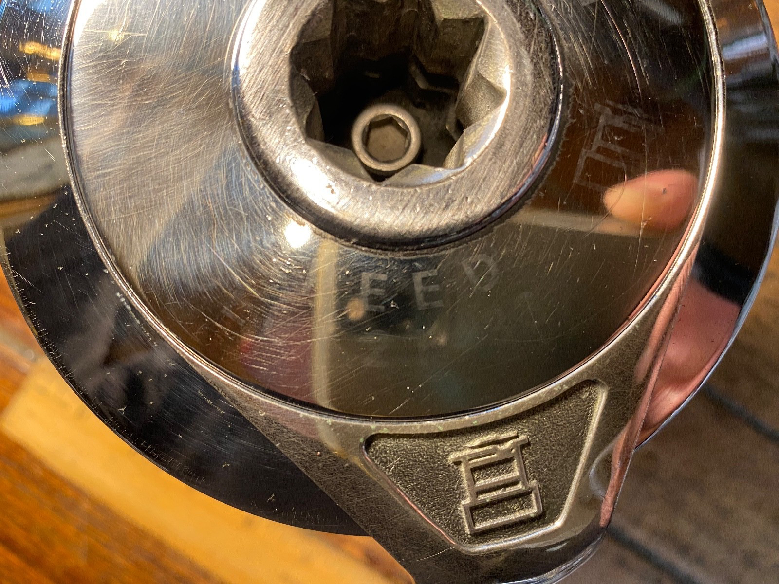 Beautiful Barient 21-33 Self Tailing Winch Chromed Bronze Drum, 33:1