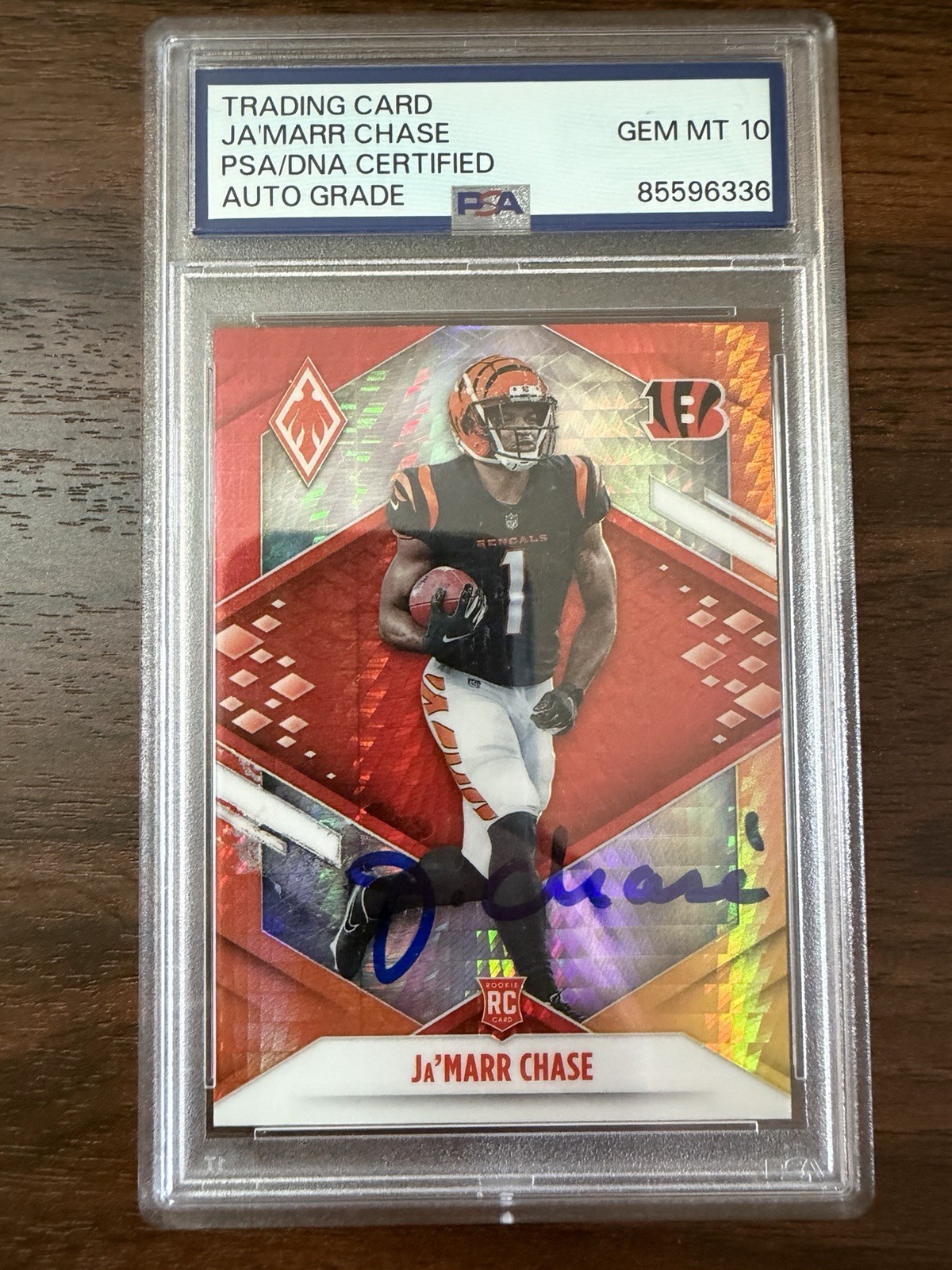 JaMarr Chase Panini Phoenix #105 Autograph