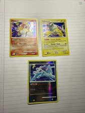 Cracked Ice Raikou & Entei; Reverse Holo Suicune 19/132 (NM/LP) Pokemon Cards