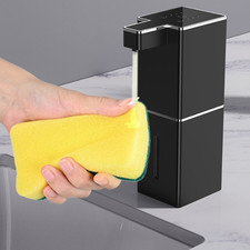 Automatic Foam Soap Dispenser Touchless Rechargeable Type-C 4 Speeds Adjustable