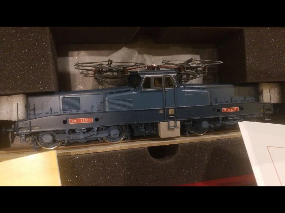 LEMACO  LOCOMOTORE   ELETTRICO  BB  SNCF 12019  No   cat. HO -065  TOP- - Immagine 2 di 4