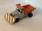 Vintage Lesney Matchbox Scammell No 16 Snow Plow Dump Truck Made In England