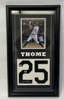 Jim Thome Chicago White Sox Signed Framed Batting Photo Jersey Number Collage — photo 1