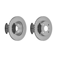 f.becker Bremsscheiben Ø235MM + BremsbelÄGe Vorne FÜR Toyota Yaris Toyota