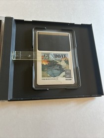 Gunboat TurboGrafx-16, 1992, Original Case, Manual, Game Card! Tested