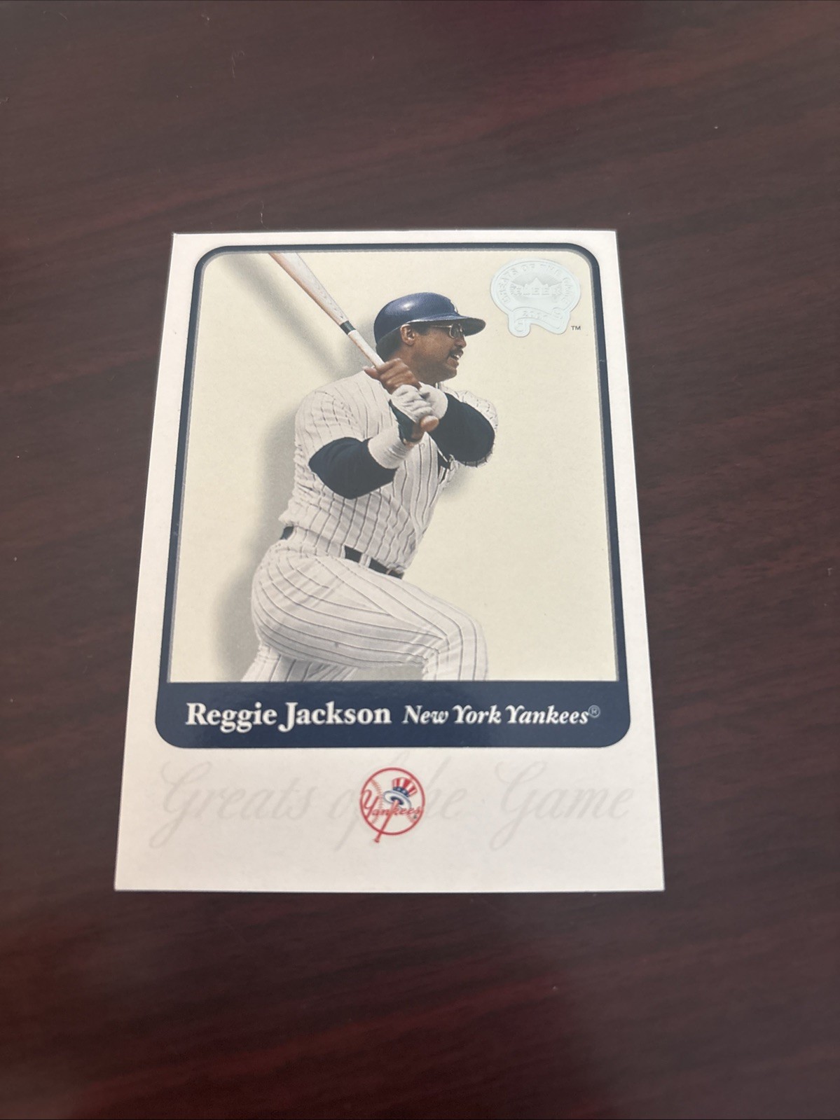 2001 Fleer Greats of the Game Reggie Jackson #104 New York Yankees