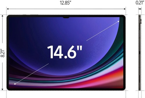 Samsung 14.6" Galaxy Tab S9 Ultra 256GB Wi-Fi with S-Pen Graphite SM-X910NZAAXAR - Afbeelding 2 van 5