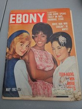 1963 May Ebony Magazine Lena Horne Judy Pace Cover Detached Damaged (BM43)