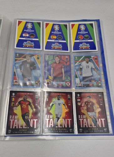 Topps Match Attax UEFA Euro2024 Germany - 180+ Card Binder - Picture 12 of 15