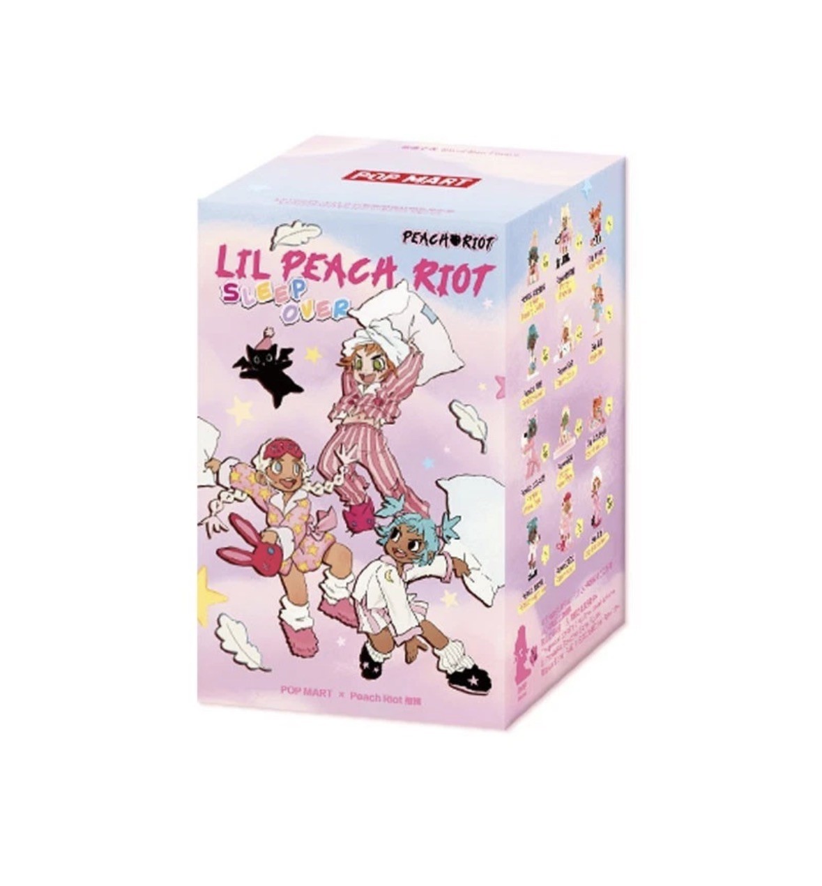 LOT OF 3 AUTHENTIC NEW Lil Peach Riot Sleepover Series Figures