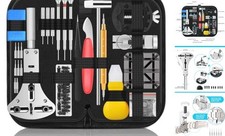 Watch Repair Kit, 151 PCS Professional Watch Battery Replacement Tool Kit,