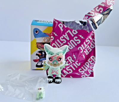 Superplastic Series 1 Junko Mizuno White Lotus RARE CHASE 3'' Janky - READ DESCRI