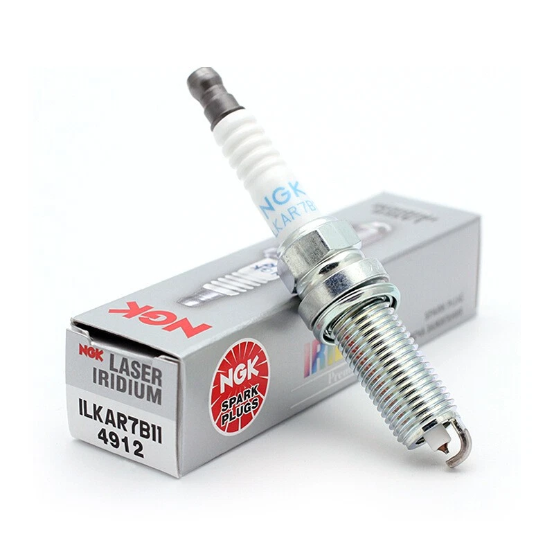 6X NGK 4912 Laser Iridium Spark Plug ILKAR7B11 for XP5683 VR7NII33X SC20HR11 gt - Image 3 of 4