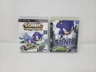 Sonic the Hedgehog & Generations Sony PlayStation 3 PS3 Lot Complete CIB Tested
