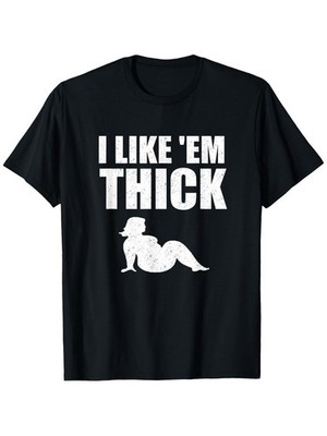 J'aime les T-shirts Épais et Amusants Unisexe Noir, Adapté à Tous les Hommes et 