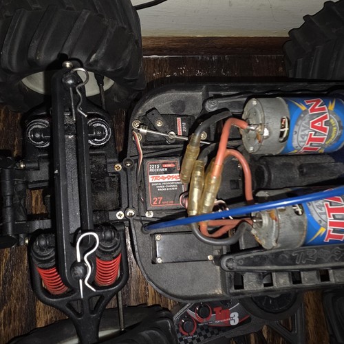traxxas emaxx 3906 brushed monster truck Traxxas vx12 14.4 Needs Repair - Picture 5 of 9