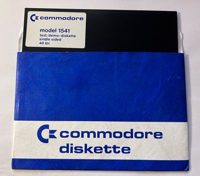 COMMODORE VIC 1541 TEST/DEMO-DISKETTE - C64/C128 -