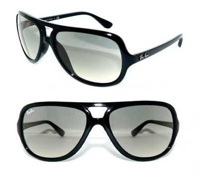 Ray Ban SONNENBRILLE SCHWARZ GRAU RB 4162 CATS 4376 BRILLE 4125 PILOT 4150 ETUI