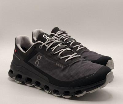 On Cloud Cloudvista Waterproof Mens Black Eclipse Trail Hiking Shoes - US 11