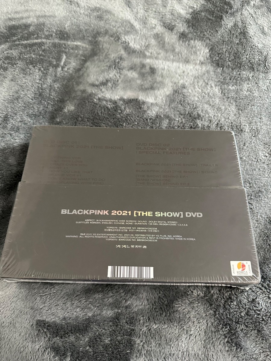 【レア】BLACKPINK THE SHOW DVD 2021 BLACKPINK - BLACKPINK 2021 [THE SHOW] DVD. 2 DVD+152p Photo