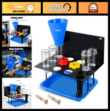 No Spill Engine Oil Funnel Kit with Metal Storage Shelf - Compatible with Toyota