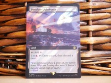MTG Desolate Lighthouse 1080 SURGE FOIL EXT ART | NM Near Mint | WHO | 2023