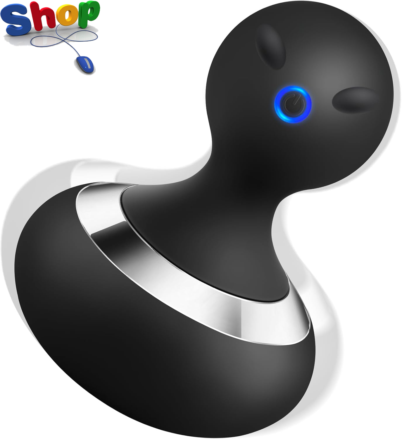 Handheld Massage Ball, Portable Neck Massager, Multifunctional Rechargeable Mass