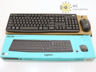 2x Mixed Lot Logitech Wireless Keyboard/Mouse MK235/MK370 920-011887/920-007897