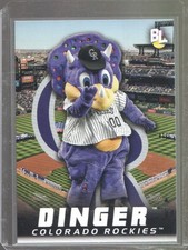 2023 Topps Big League - Dinger #M-10 - Colorado Rockies Mascot Card