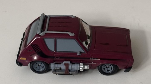 Disney Pixar Cars Maroon Gremlin w/ Missile Metal Disney Store Figure 1:43 Loose - Picture 2 of 6