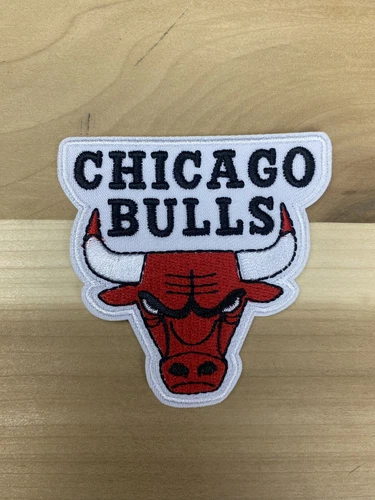 Chicago Bulls 3” Embroidered Iron-on Patch - product listing photo