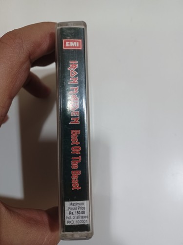 Iron Maiden Best of the Beast RARE orig Cassette tape INDIA indian  2001 - Picture 3 of 4