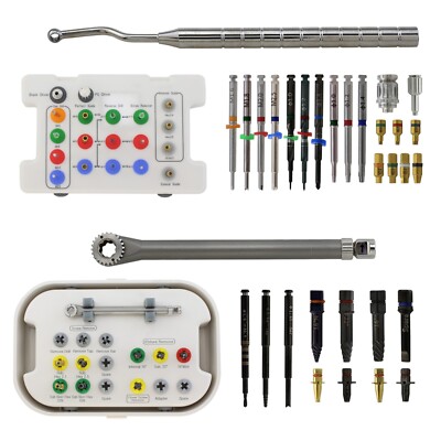 Implant Removal Kit NeoBiotech SR Fixture & Fractured Screw Remover Drill Tap Ba