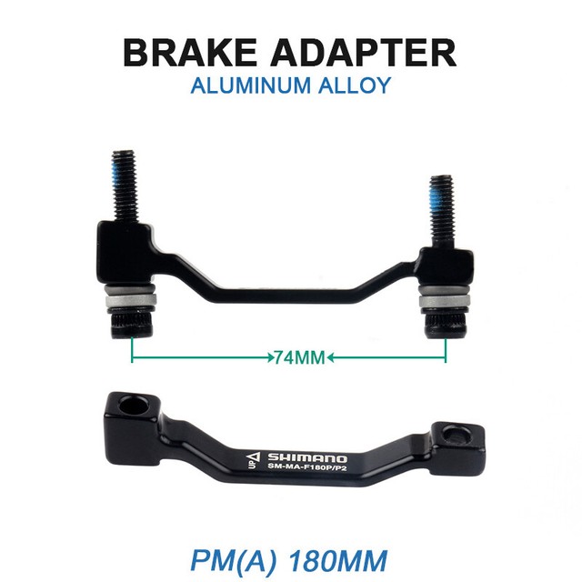Shimano Adattatore Per Freno A Disco F180P/P2 – Per Rotore 180mm E Pinza 74mm