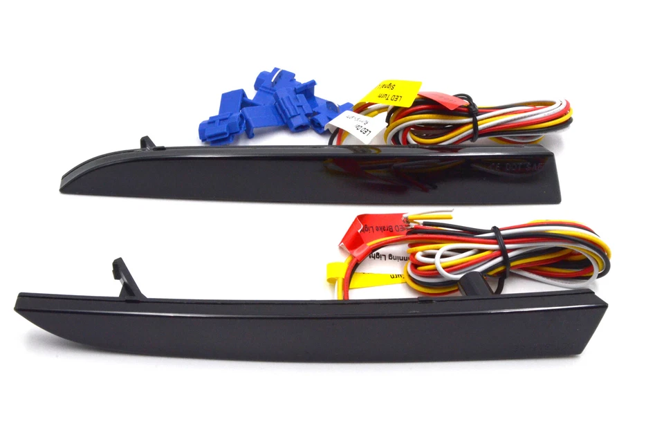 Дымчатый светодиодный задний бампер отражатель тормоз задний фонарь лампа для 2008 2009 Pontiac G8 - Изображение 3 из 4