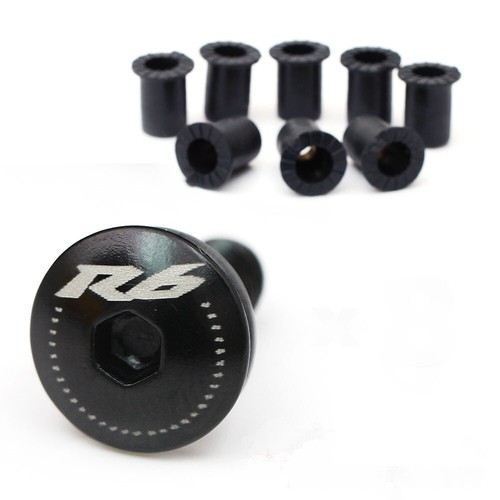 Pernos de parabrisas de carenado M5 para Yamaha YZF R6 98-20 19 18 17 - Imagen 10 de 13