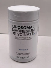 Liposomal Magnesium Glycinate, 120 Vegetable Capsules