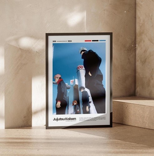 JJK-Inspired Poster - Shibuya Arc Anime Wall Art, Perfect Gift for Fans