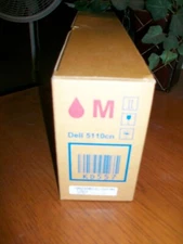 NEW SEAL! GENUINE Dell KD557 Magenta HIGH YIELD Toner 5110cn 5110 FREE SHIP