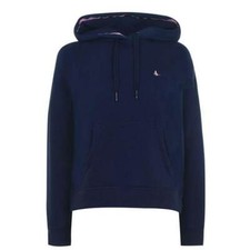 Jack Wills Women's Montrose Lightweight Hoodie-Navy