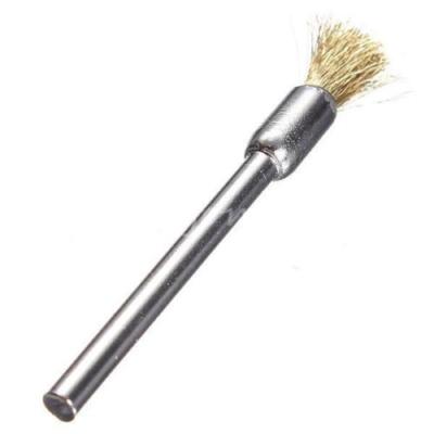 New 6pc Mini Stainless Steel Wire Pencil Rotary Tool Polishing Brush 1//8/" Shank