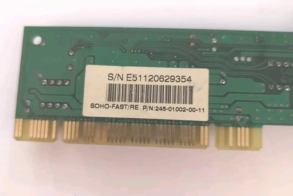 LOT OF 4 BOARDS 2 Audio Sound Cards & 2 Network Card -As Is Final Sale For Parts - Image 3 of 4