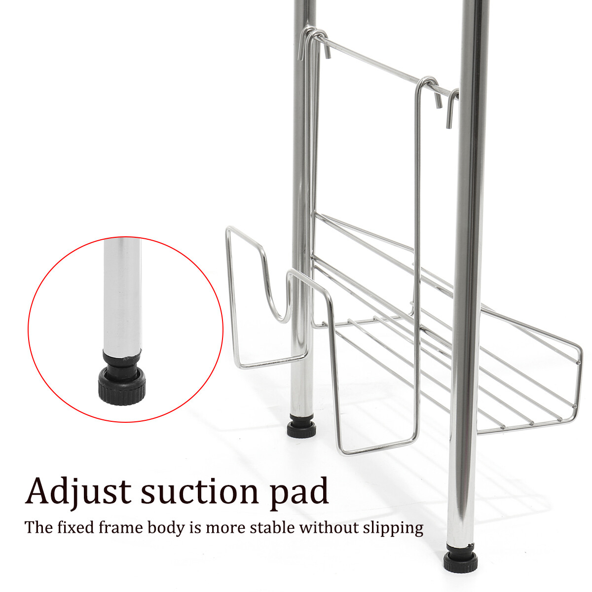 HONEIER Over The Sink Dish Drying Rack Stainless Steel Kitchen Dish