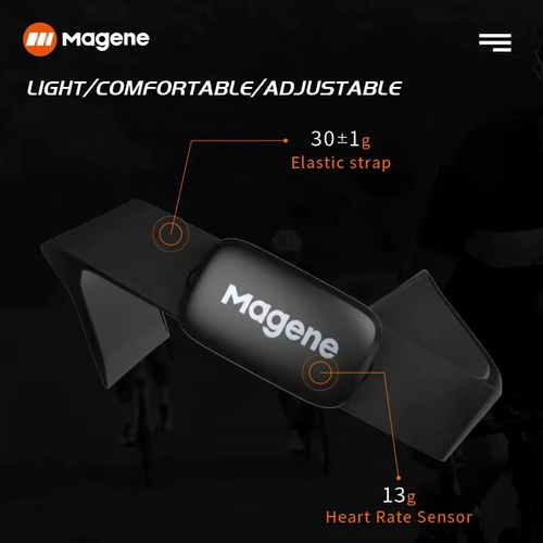 Heart Rate Monitor Bluetooth Chest Strap ANT+ Sensor Cycling Running Fitness - Imagen 5 de 13