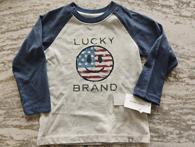 Lucky Brand Children's Long Sleeve Tshirt Size 3T MINT FREE SHIPPING!