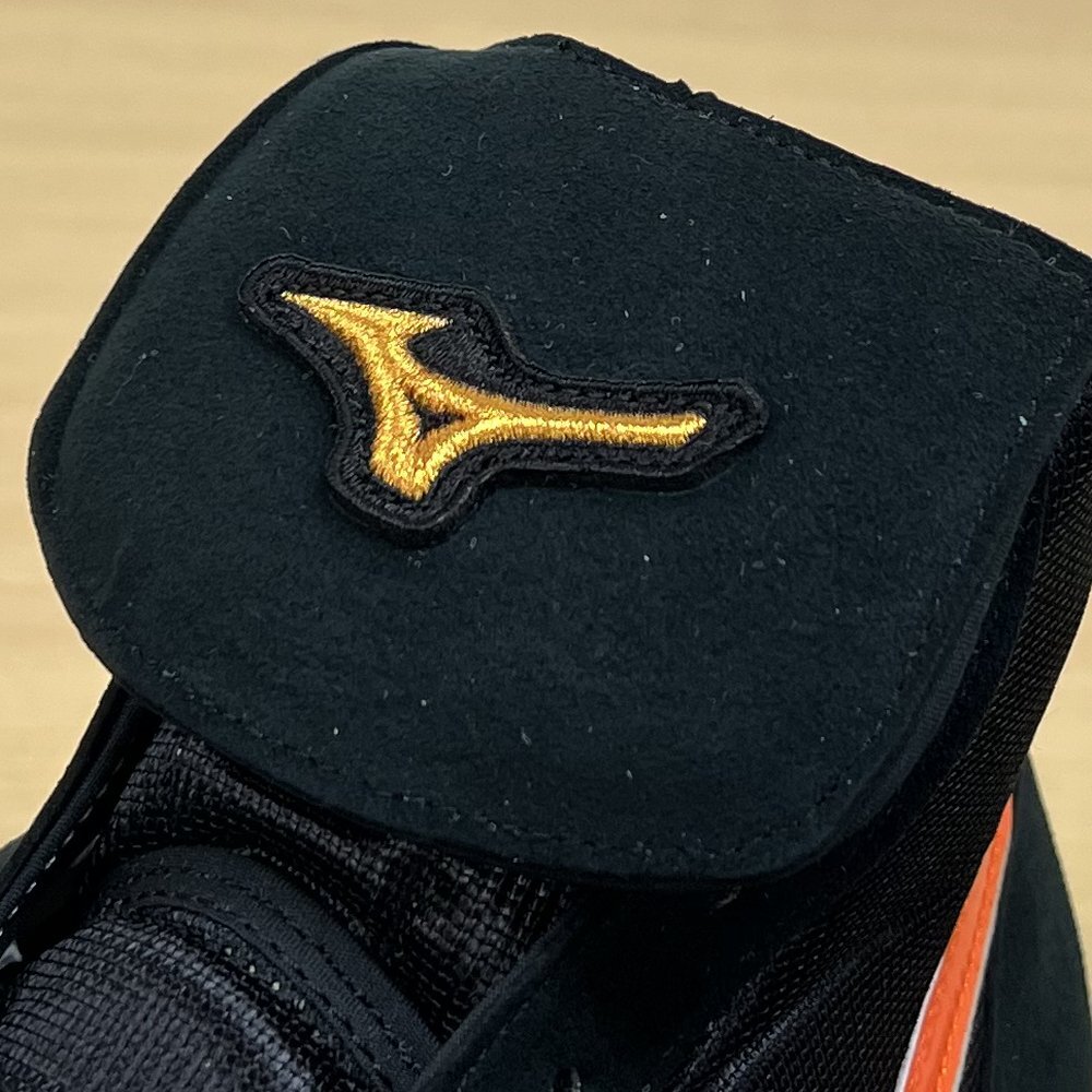 Mizuno Short Boxing Shoes BM522 Easy Spectra Black×Orange×Silver
