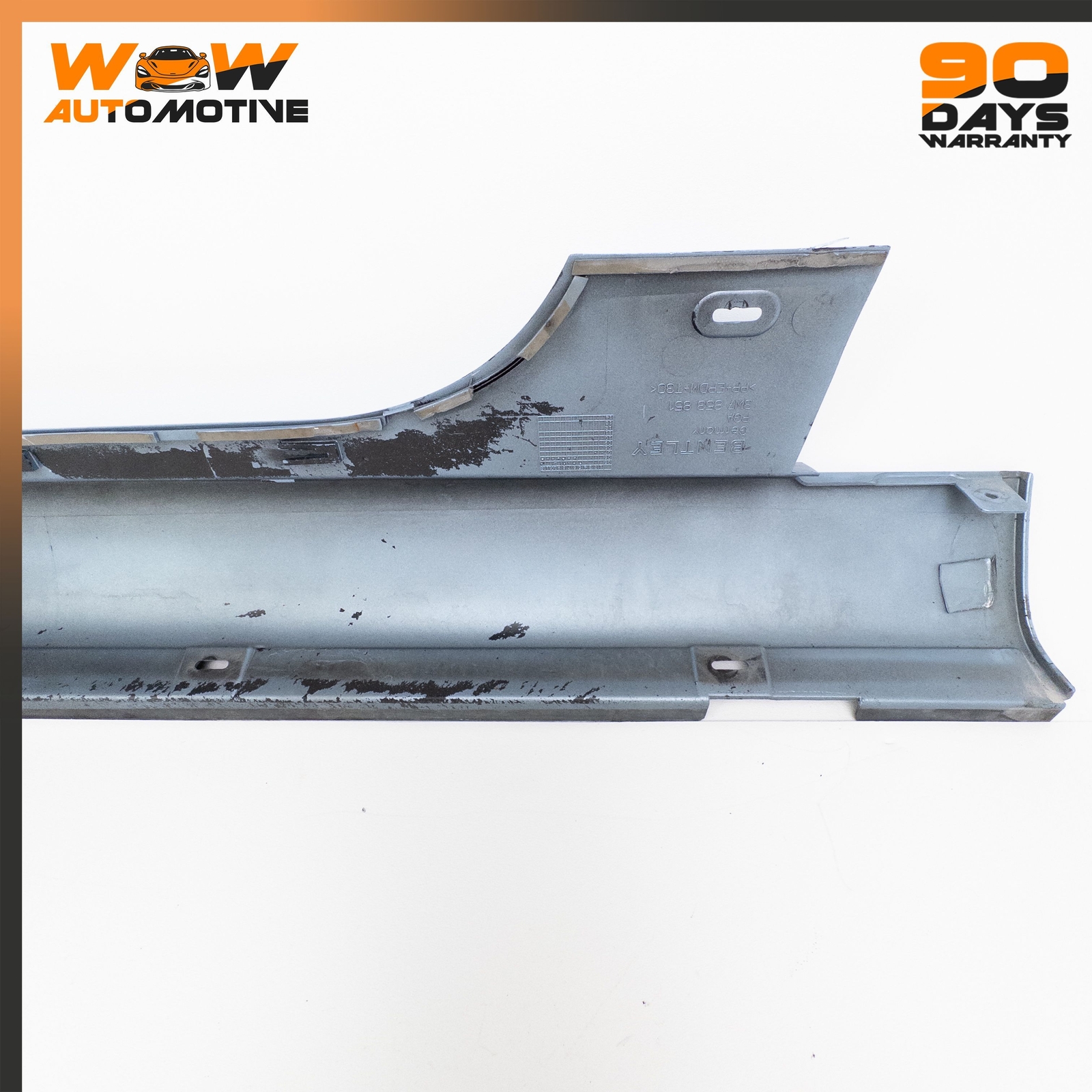07-11 BENTLEY CONTINENTAL GTC LEFT DRIVER SIDE SKIRT ROCKER PANEL TRIM BLUE OEM